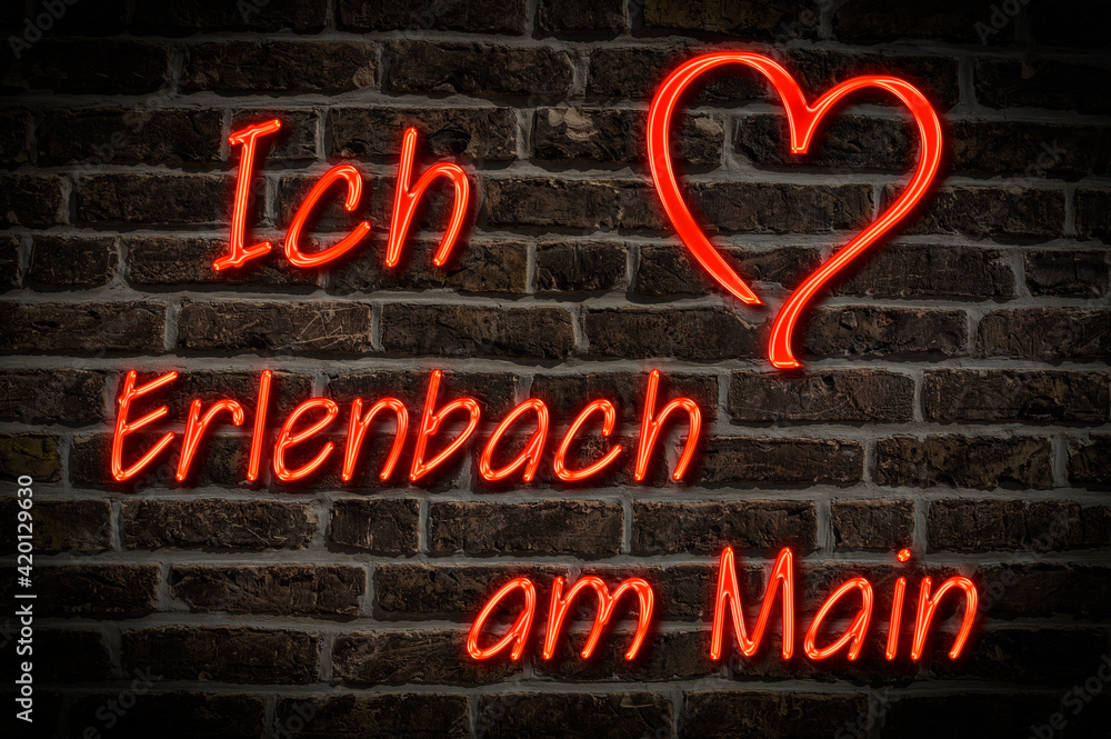 Obraz premium Erlenbach am Main