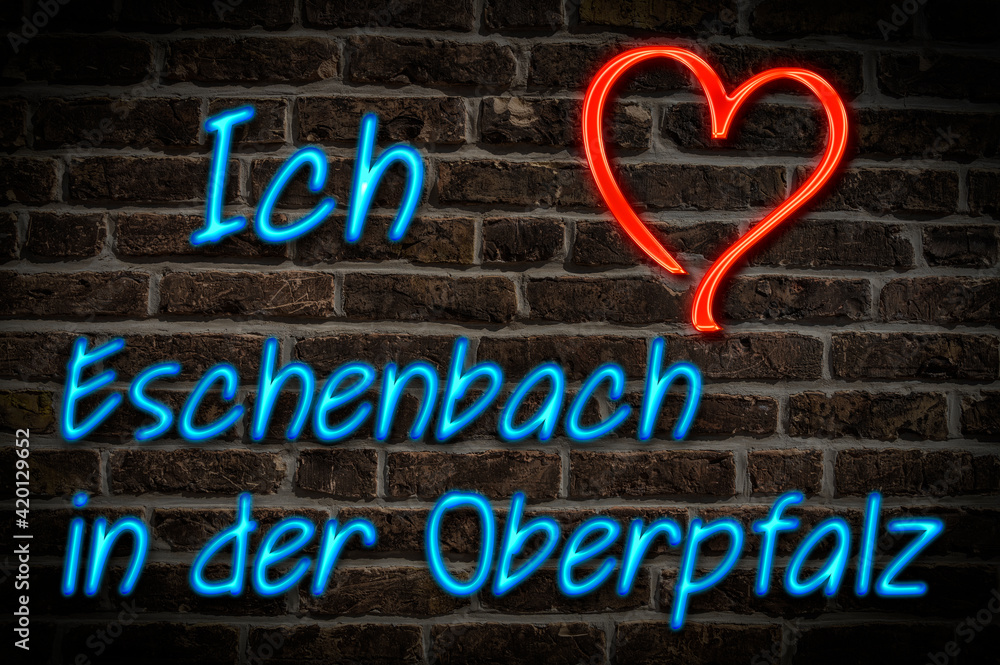 Obraz premium Eschenbach in der Oberpfalz