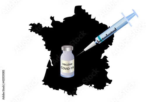 Vacunación contra la Covid-19 o coronavirus en Francia