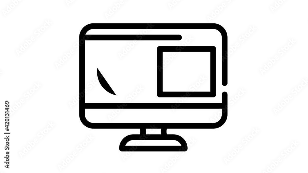 update operating system black icon animation update operating system black icon animation