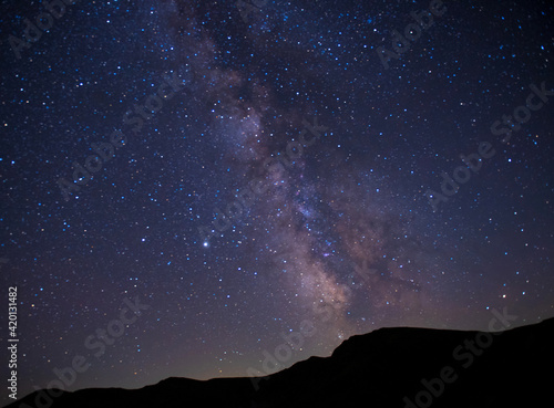 Amazing evening sky with shiny stars © WellStock