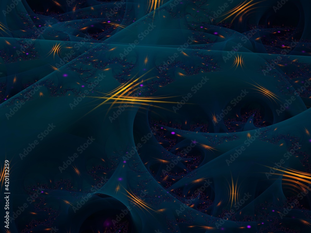 Imaginatory fractal background Image Imaginatory fractal background Image