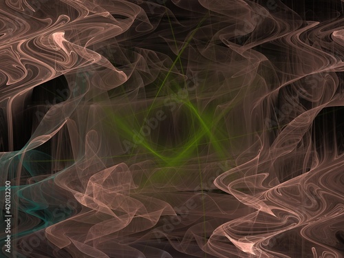 Imaginatory fractal background Image