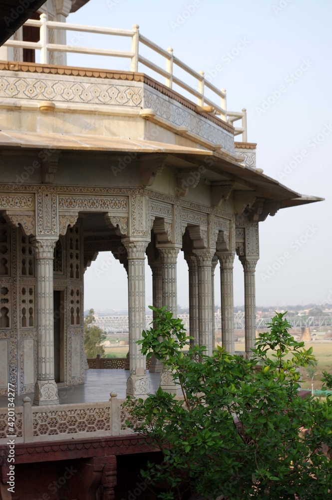 Le fort d'Agra, Agra, Rajasthan, Inde