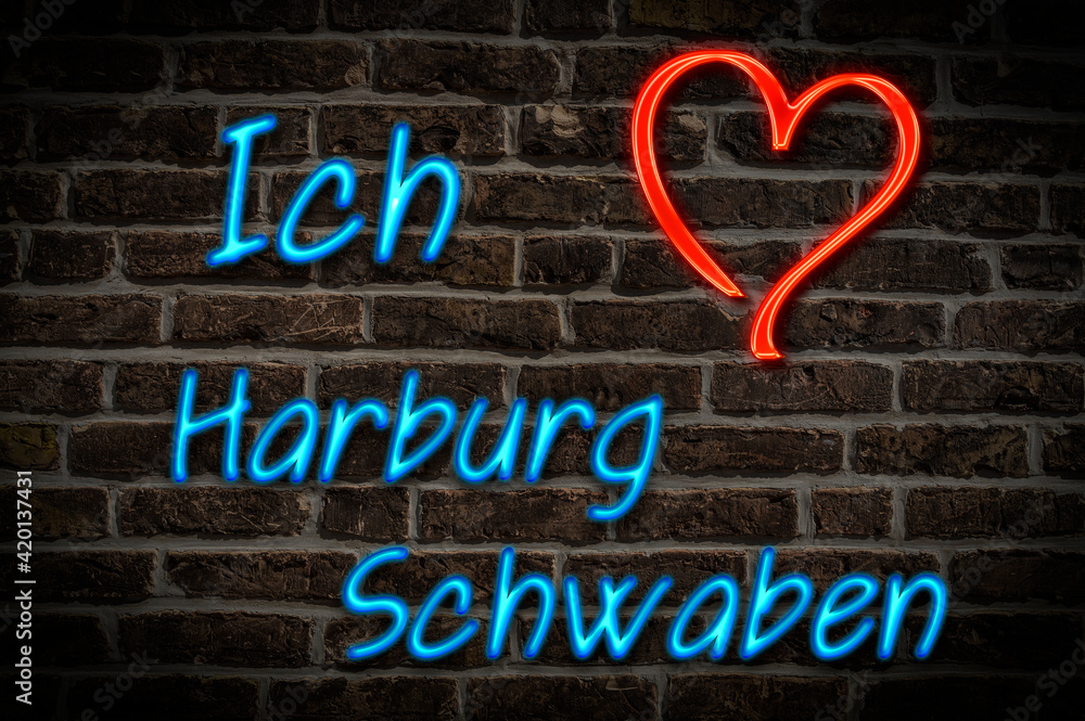 Obraz premium Harburg (Schwaben)