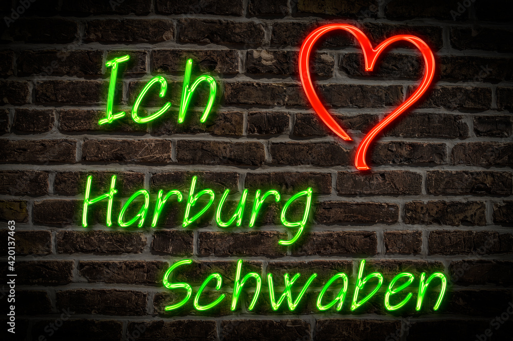 Obraz premium Harburg (Schwaben)