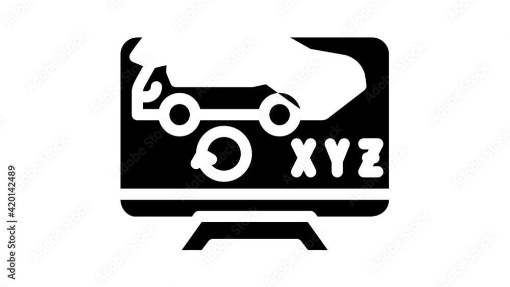 3d object settings glyph icon animation 3d object settings glyph icon animation