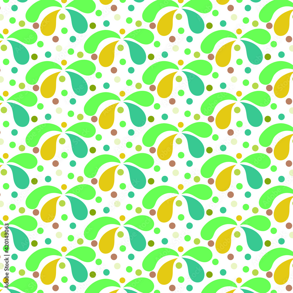 Abstract Pattern with different Shapes and Colorful Dots.
Abstract Pattern with different Shapes and Colorful Dots.