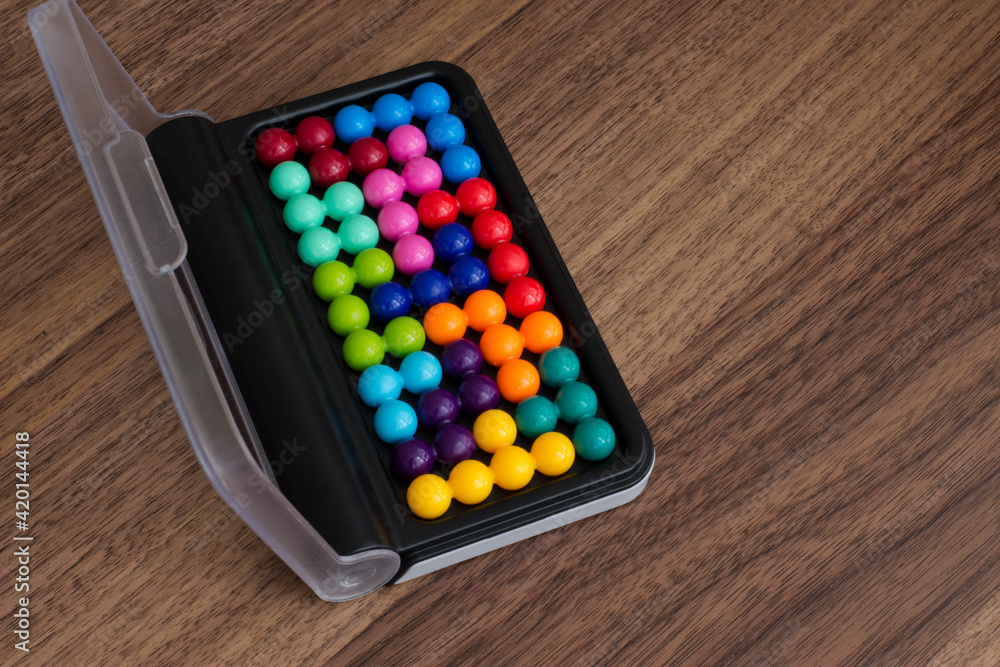 a handy set of IQ puzzle balls a handy set of IQ puzzle balls