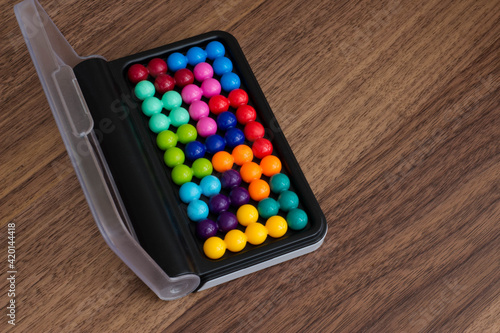 a handy set of IQ puzzle balls