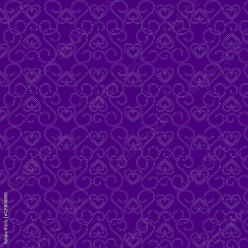 delicate openwork pattern on a lilac background. infinite fill