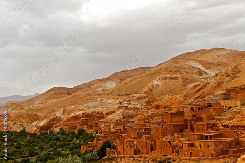 Valley in Atlas Mountains, Morocco, Northern Africa 