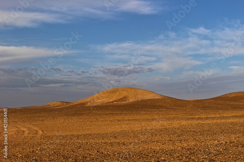 Sahara desert landscape, Morocco, Northern Africa 