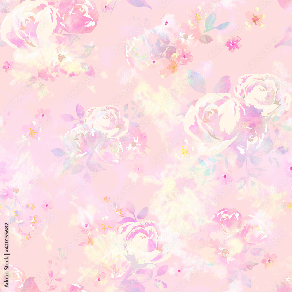 Plakat Iridescent Pretty Floral