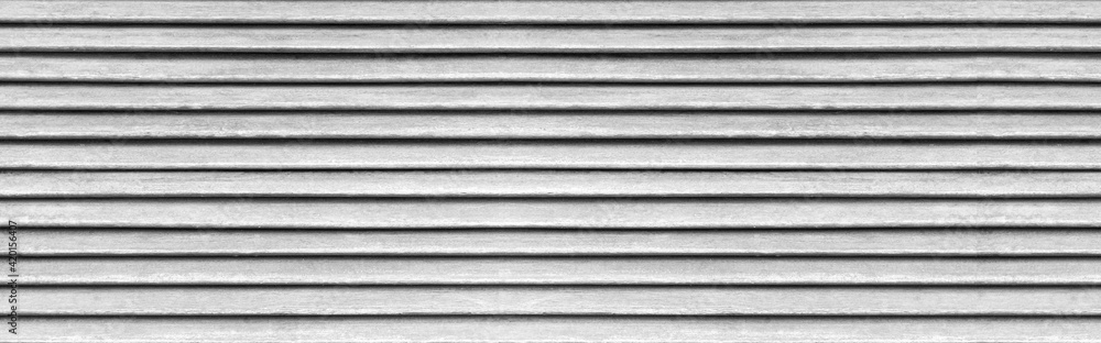 Panorama of Old white wooden fence shutter lattice texture and background seamless Panorama of Old white wooden fence shutter lattice texture and background seamless