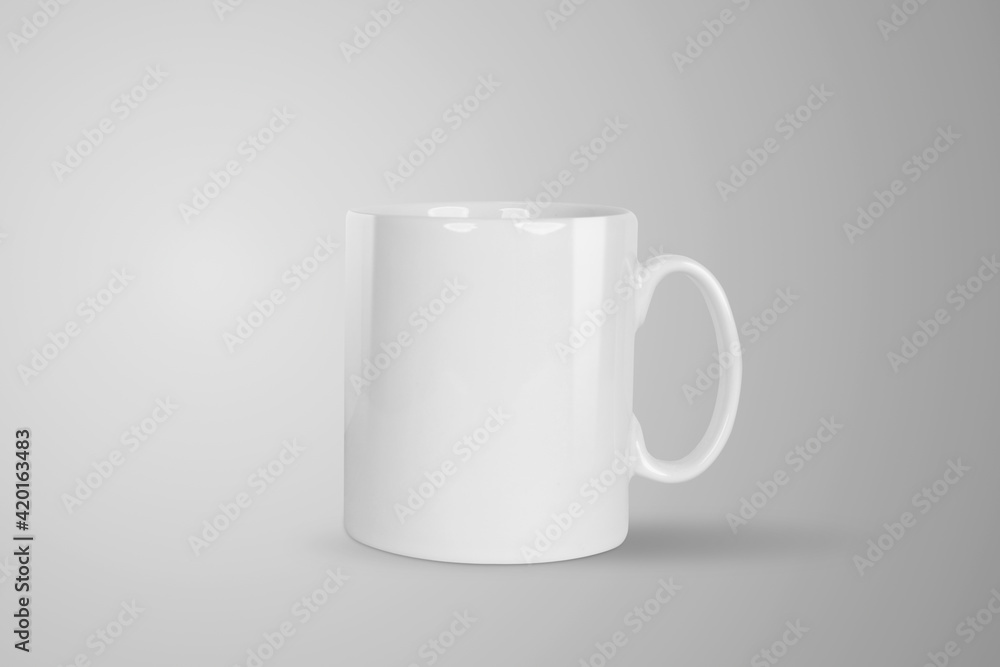 Closeup mug mockup product for design branding and advertising isolated on white background, ceramic mock up, mock-up template, element for presentation, object nobody. Closeup mug mockup product for design branding and advertising isolated on white background, ceramic mock up, mock-up template, element for presentation, object nobody.