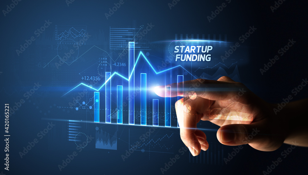 Hand touching business concept Hand touching business concept