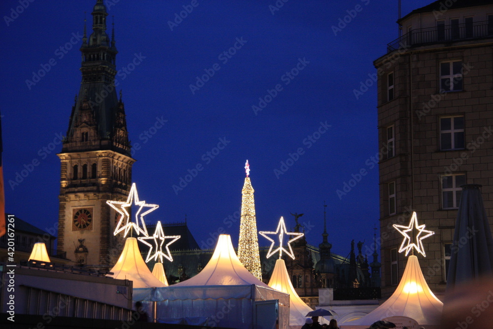 Fototapeta premium ハンブルグ クリスマス