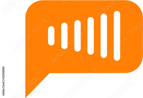 electronic voice message icon