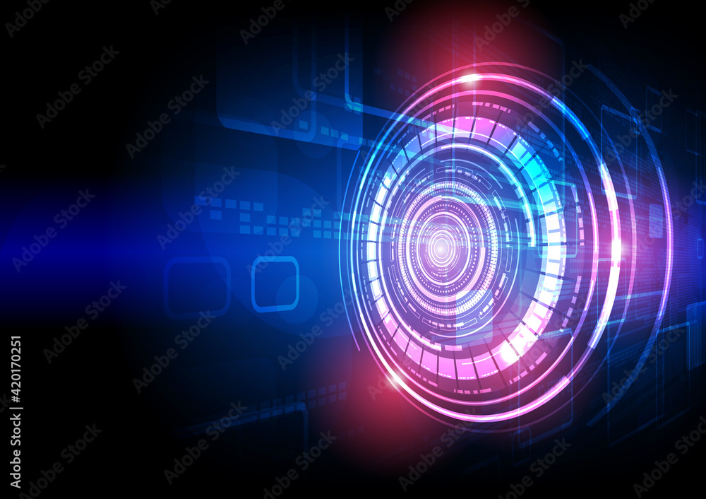 Circuit technology background with hi-tech digital Circuit technology background with hi-tech digital
