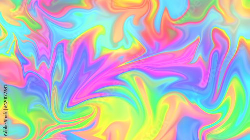 An abstract wavy psychedelic background image.