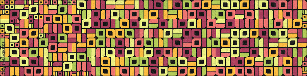 Abstract Geometric Pattern generative computational art illustration Abstract Geometric Pattern generative computational art illustration