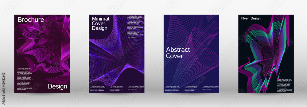 Modern design template. A set of modern abstract covers. Modern design template. A set of modern abstract covers.
