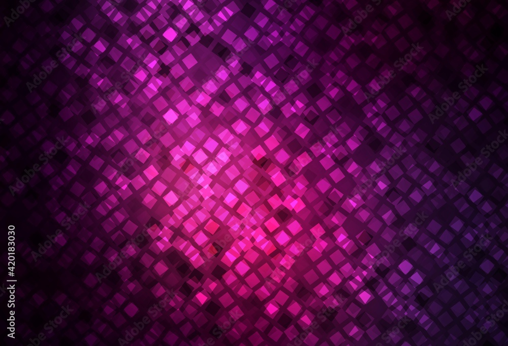 Dark Pink vector background with rectangles. Dark Pink vector background with rectangles.