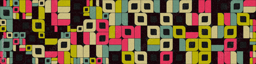 Abstract Geometric Pattern generative computational art illustration Abstract Geometric Pattern generative computational art illustration