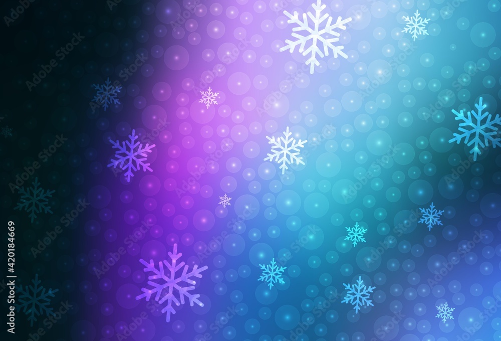 Dark Pink, Blue vector texture in birthday style. Dark Pink, Blue vector texture in birthday style.