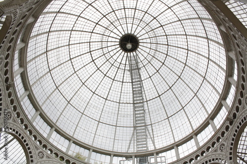 a glass dome
