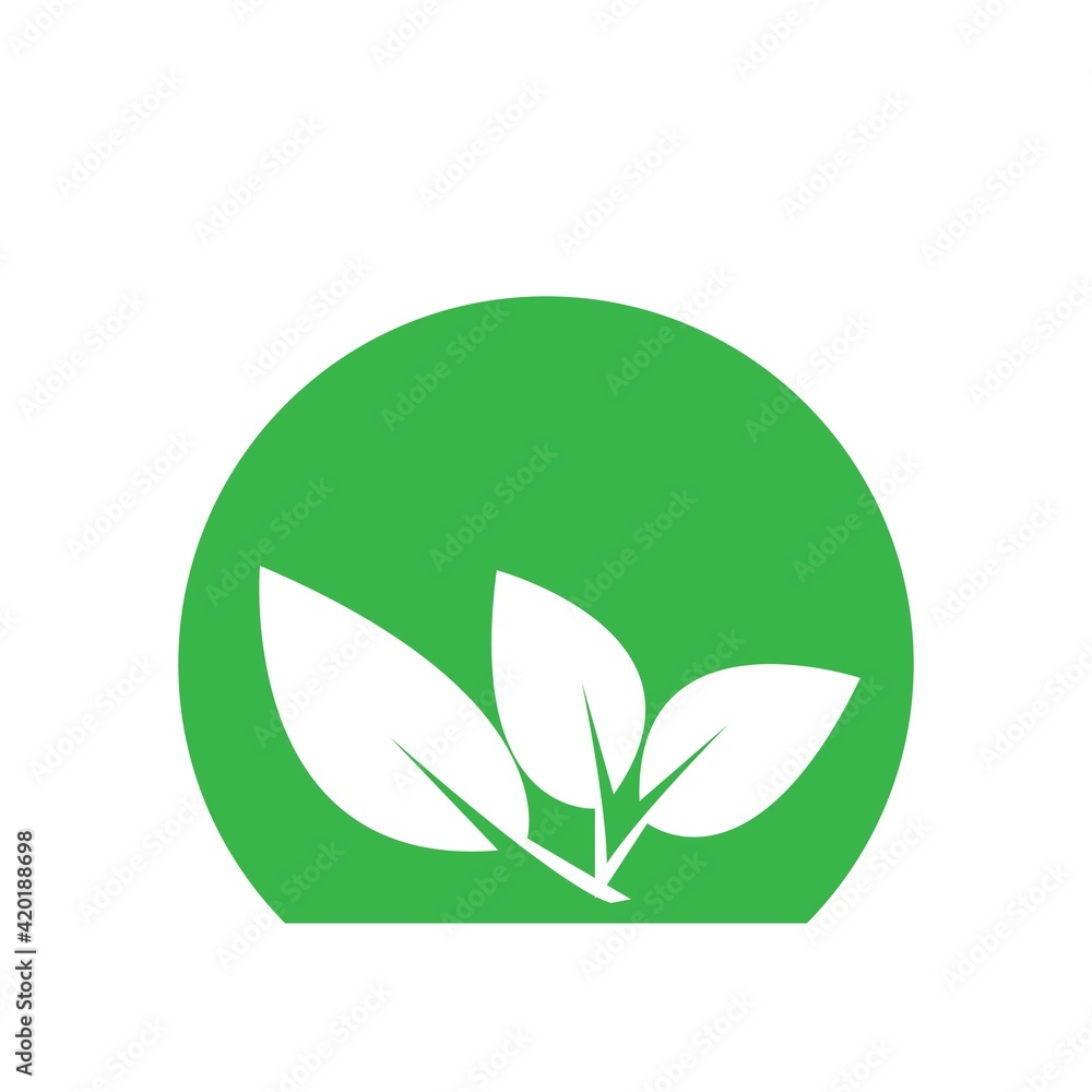 Leaf Logo Vector Illustration Business Leaf Logo Vector Illustration Business