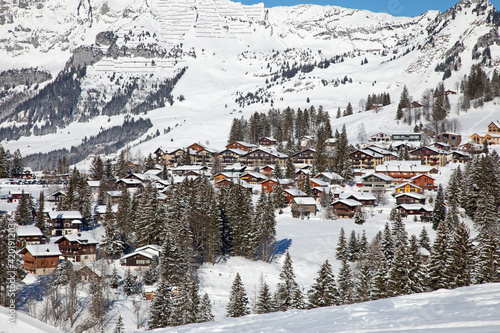 Winter in alps