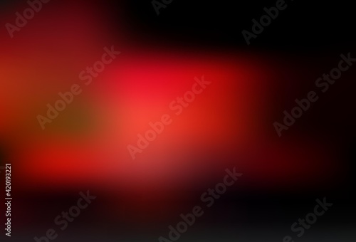 Dark Red vector blurred shine abstract texture.