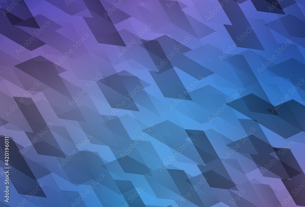 Light Pink, Blue vector pattern in square style. Light Pink, Blue vector pattern in square style.