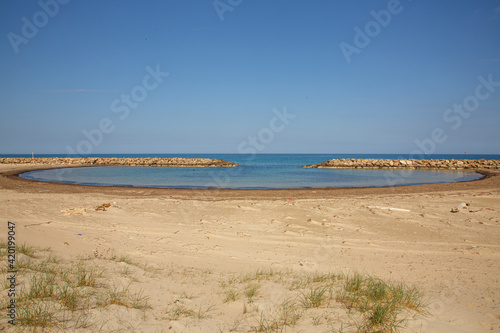 Quadro em tela Campo di Mare, Apulien, Brindisi, Adria