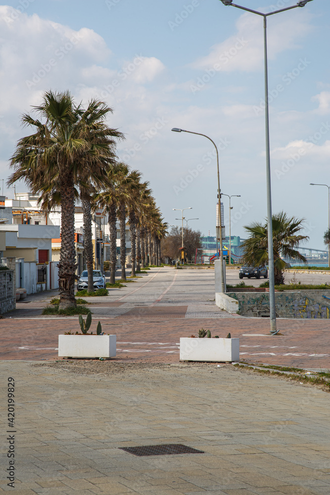 Obraz premium Campo di Mare, Apulien, Brindisi, Adria