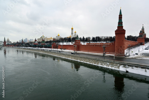 Moscow Kremlin - the historical center of Russia