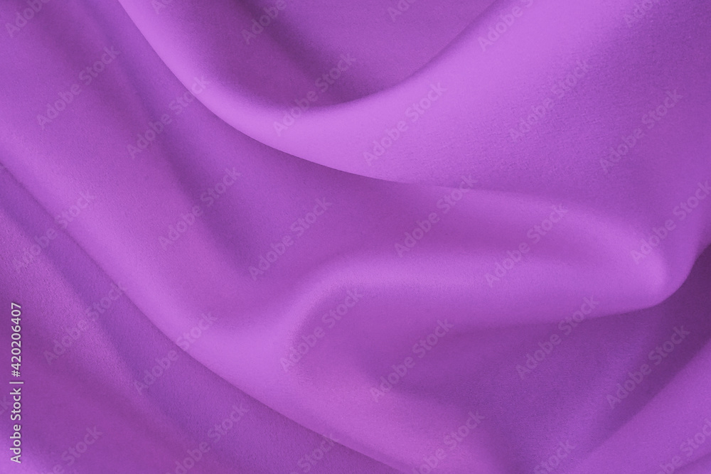 Obraz premium シルクのドレープ 紫
