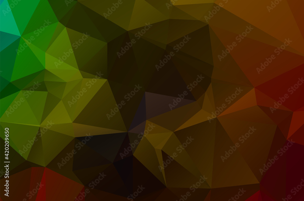 Multi color geometric triangular low poly background style Multi color geometric triangular low poly background style