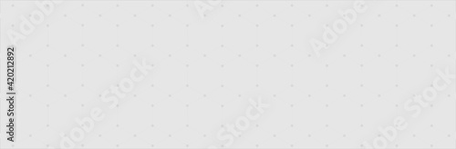 Hexagons connected by a dot in a geometric sequence as a background in a panoramic view.