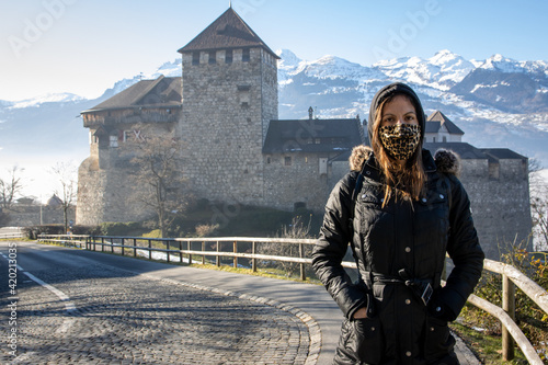 Portrait of a girl at Liechestein castle