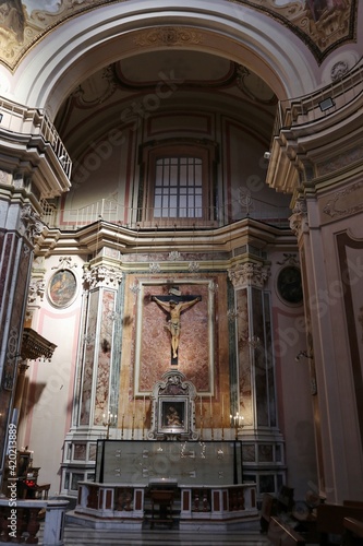 Napoli - Cappellone di destra della Chiesa di Santa Caterina a Chiaia