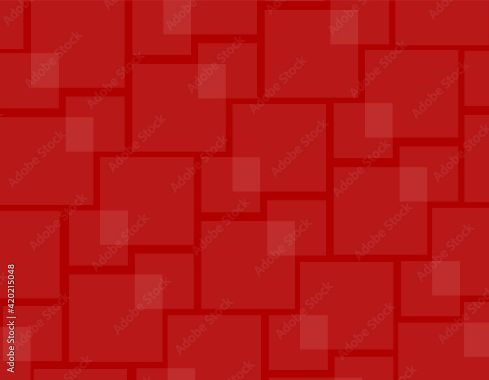 Abstract red geometric shape, squares background with copy space, pattern, repeating elements, , perfect for wallpaper, background fills, card, banners Abstract red geometric shape, squares background with copy space, pattern, repeating elements, , perfect for wallpaper, background fills, card, banners