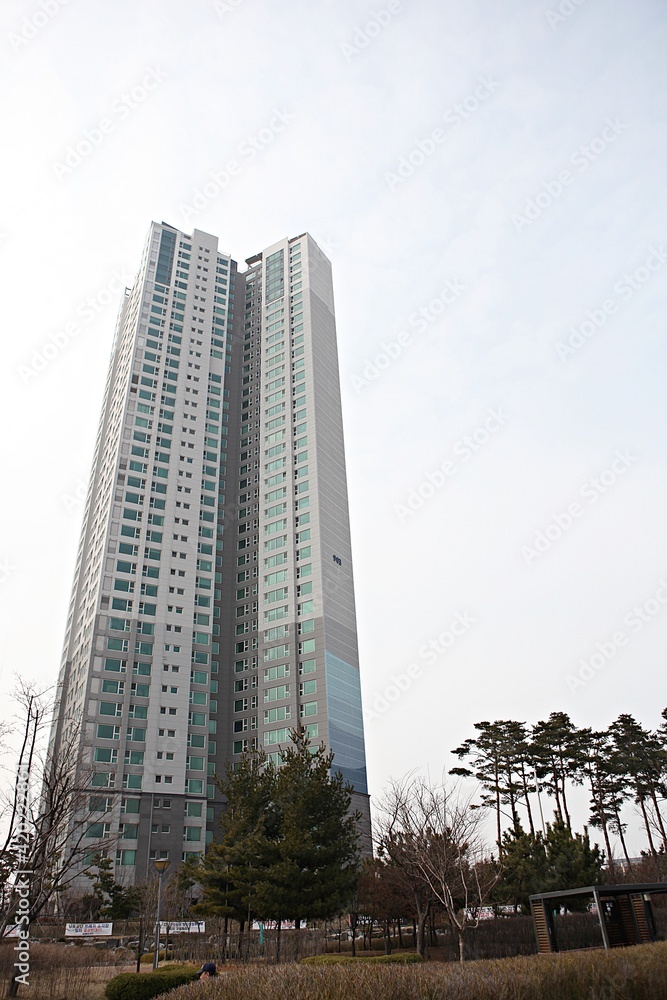Naklejka premium 한국의집 아파트입니다