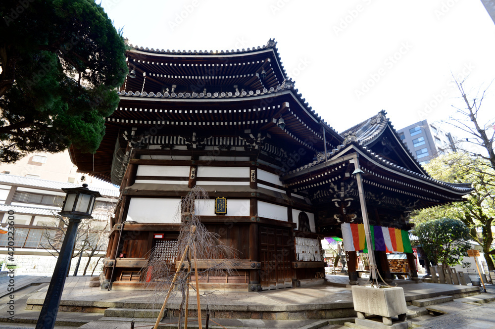 六角堂　本堂　京都市中京区