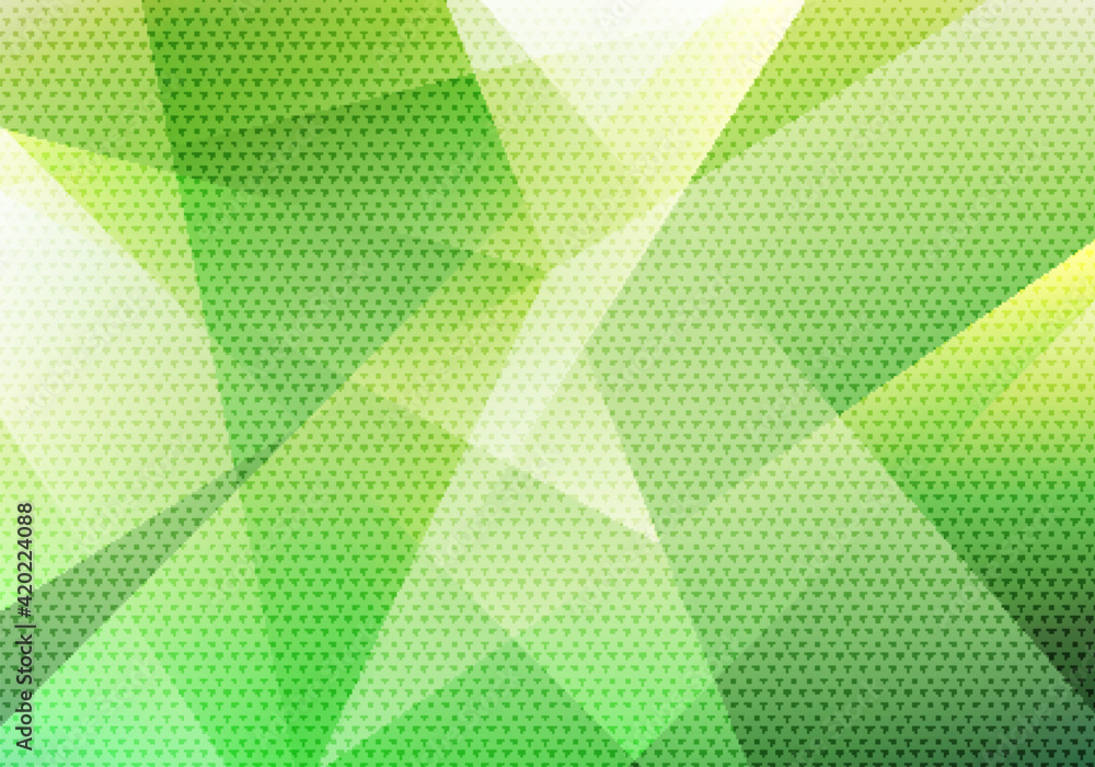 Abstract modern background green low polygon with triangle pattern ...