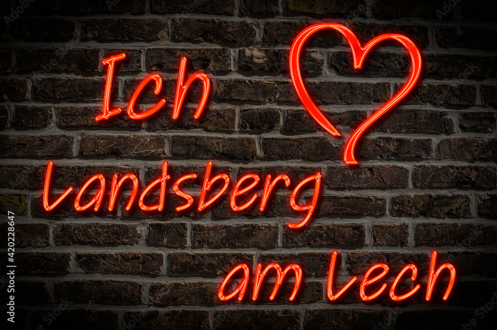 Obraz premium Landsberg am Lech