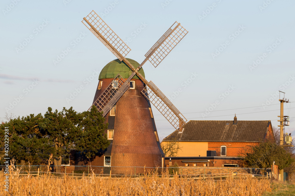Windmill Vöhrum Peine, Lower Saxony, Germany