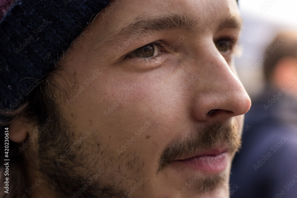 Fototapeta premium Hopeful guy